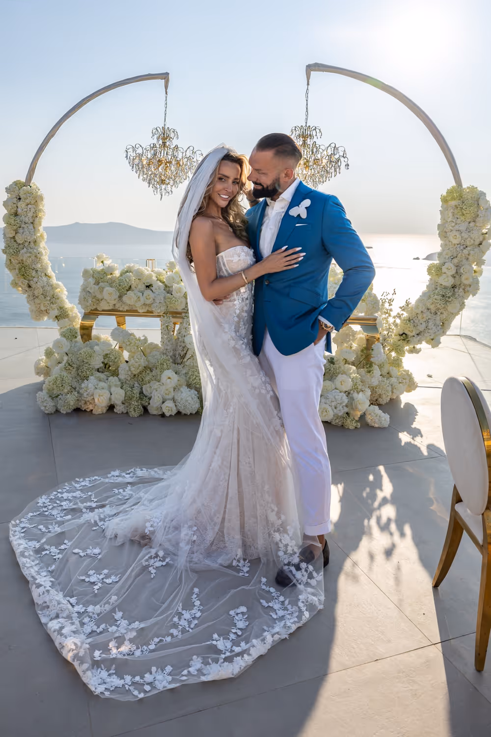 Wedding in Santorini Photo no. 125