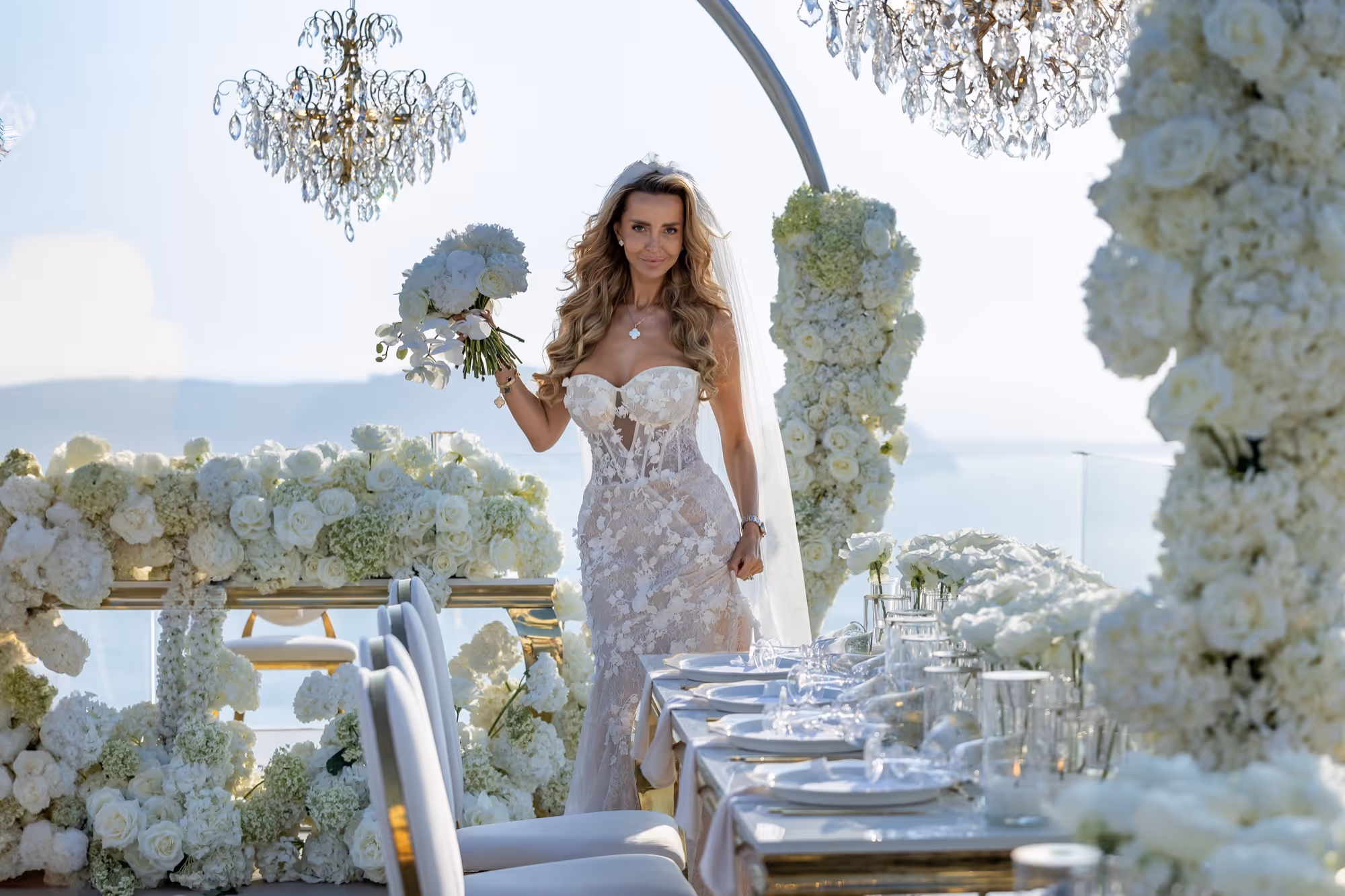 Wedding in Santorini Photo no. 131