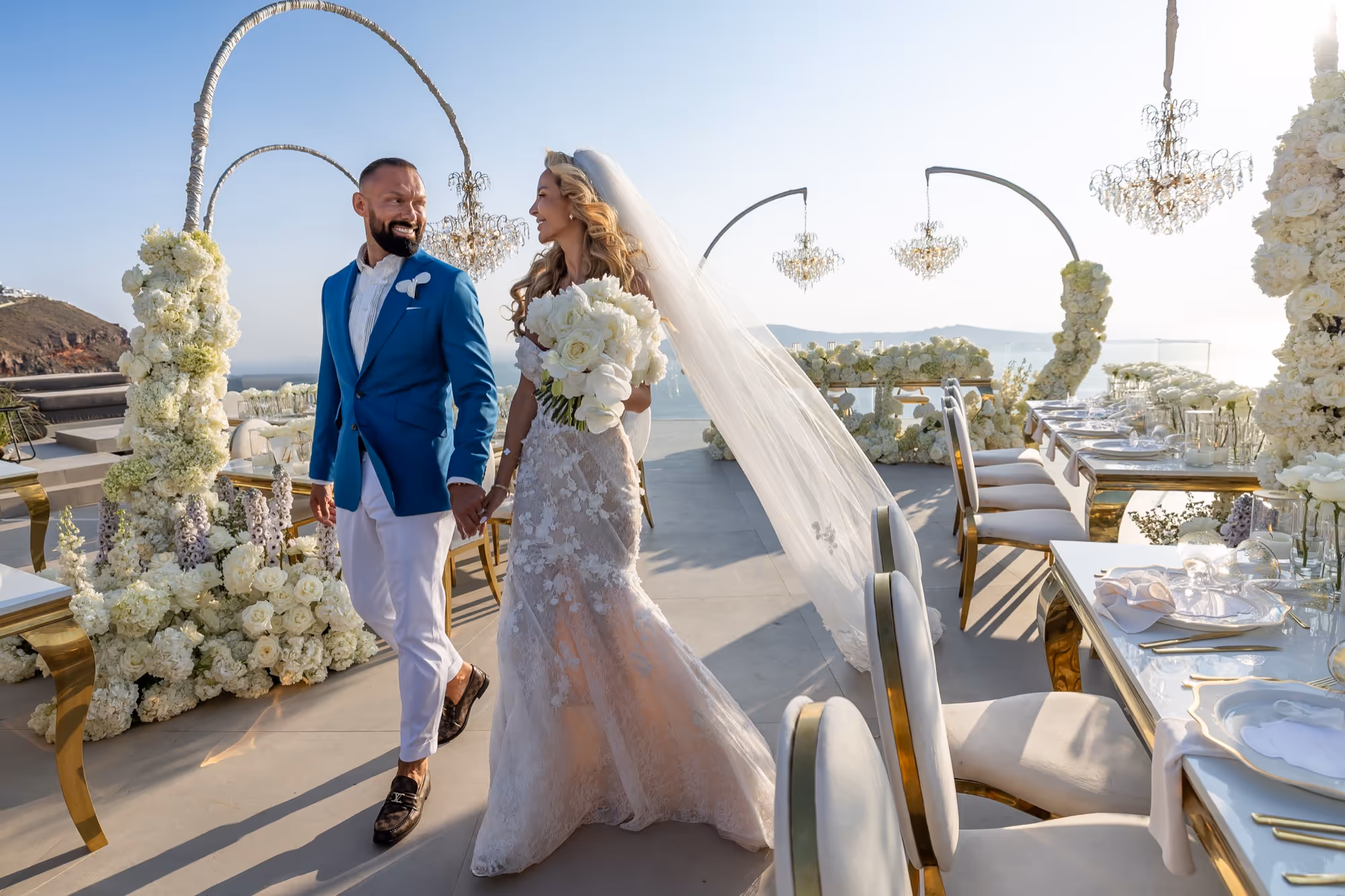 Wedding in Santorini Photo no. 134