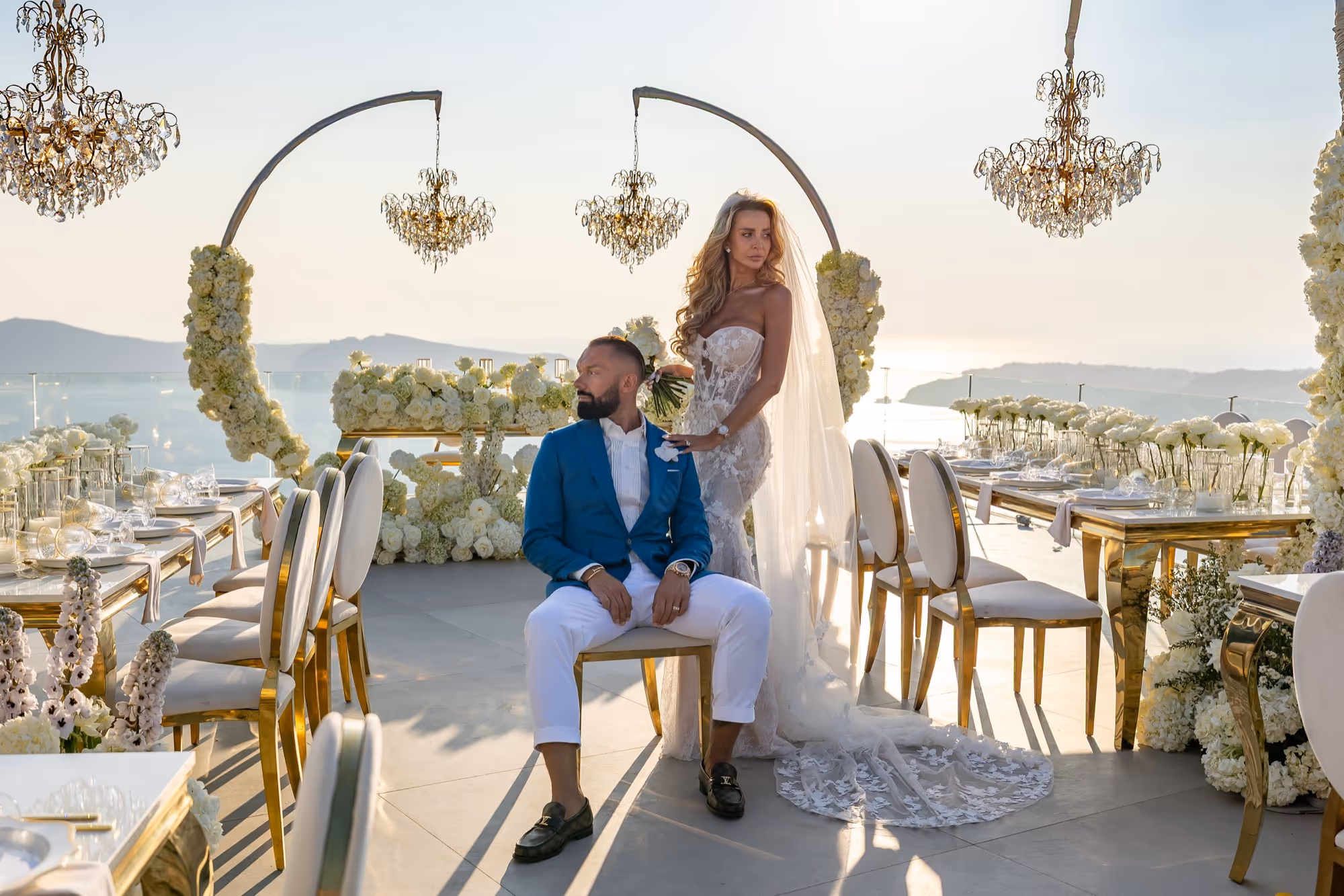 Wedding in Santorini Photo no. 137