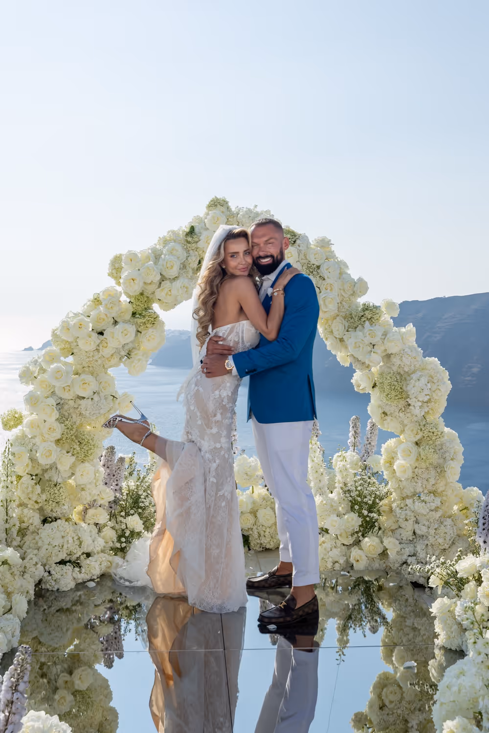 Wedding in Santorini Photo no. 82