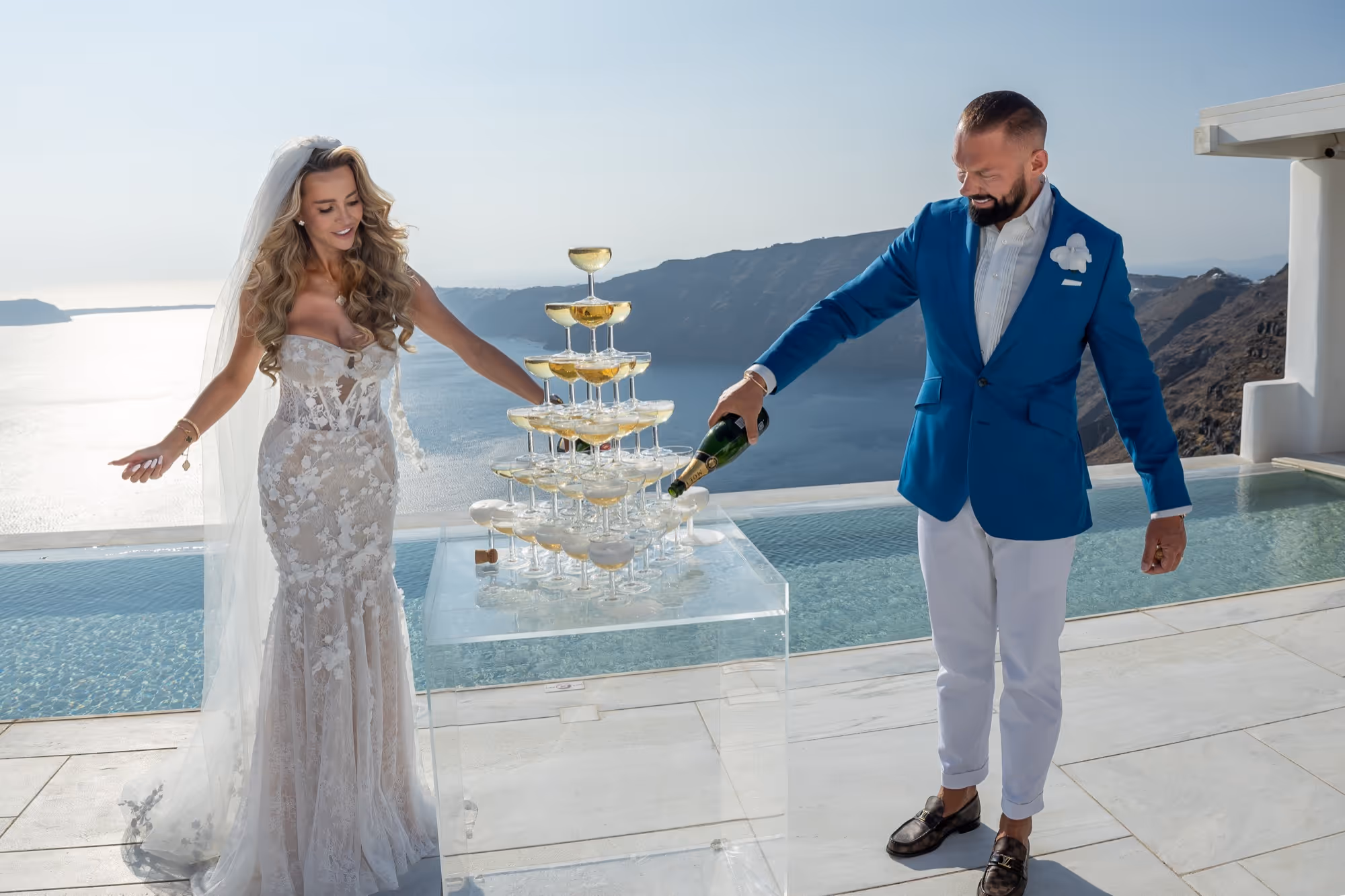 Wedding in Santorini Photo no. 138