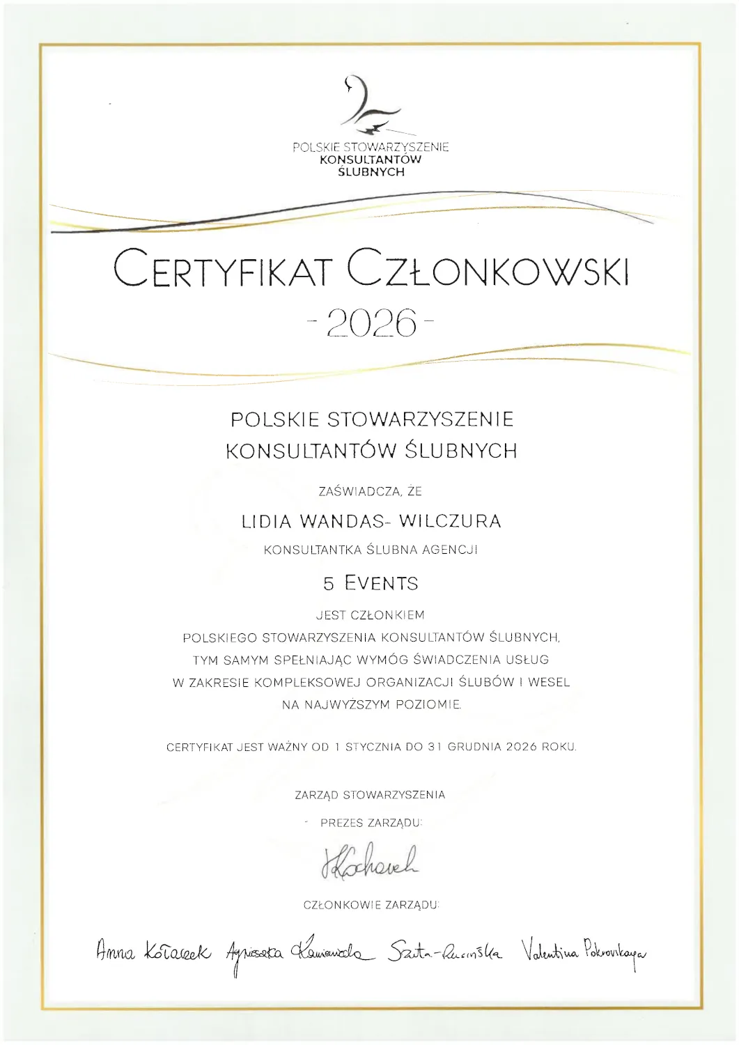Polish Association of Wedding Consultants